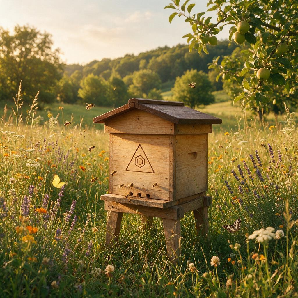 Ruche en bois