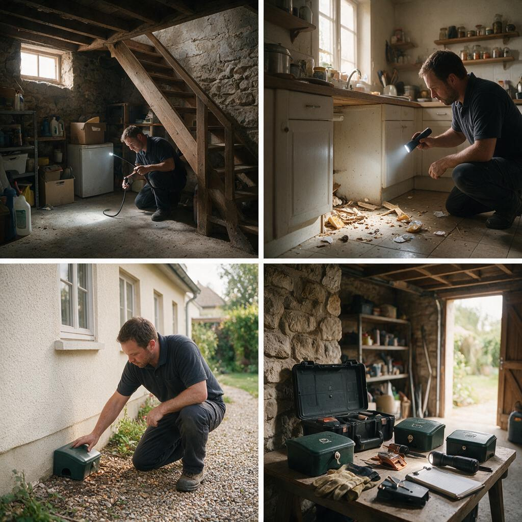 Rats au grenier, dans les murs ou au jardin